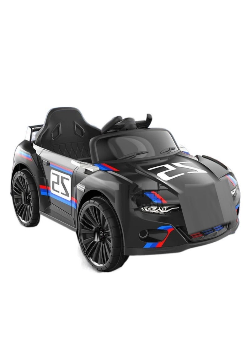 Kids Electric Ride On Vehicles, Motorised Toy Cars Children Electric Car with Remote Control,  Baby Ride on Toy Car Electric Car Black