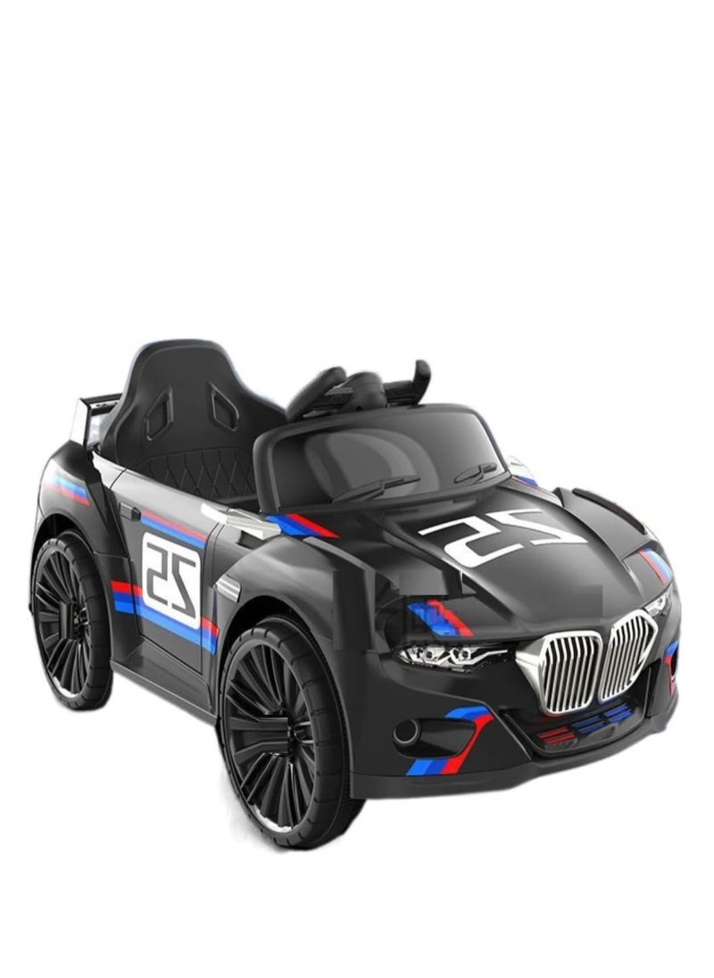 Kids Electric Ride on Vehicles, Motorised Toy Cars Children Electric Car with Remote Control, Baby Ride on Toy Car Electric Car Black