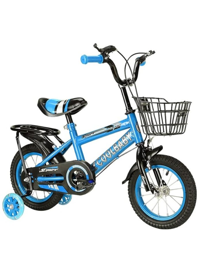 Children's Bicycle 12 Inches 3-12 Years Old Children's Bicycle Gift Fashion Cool Bicycle