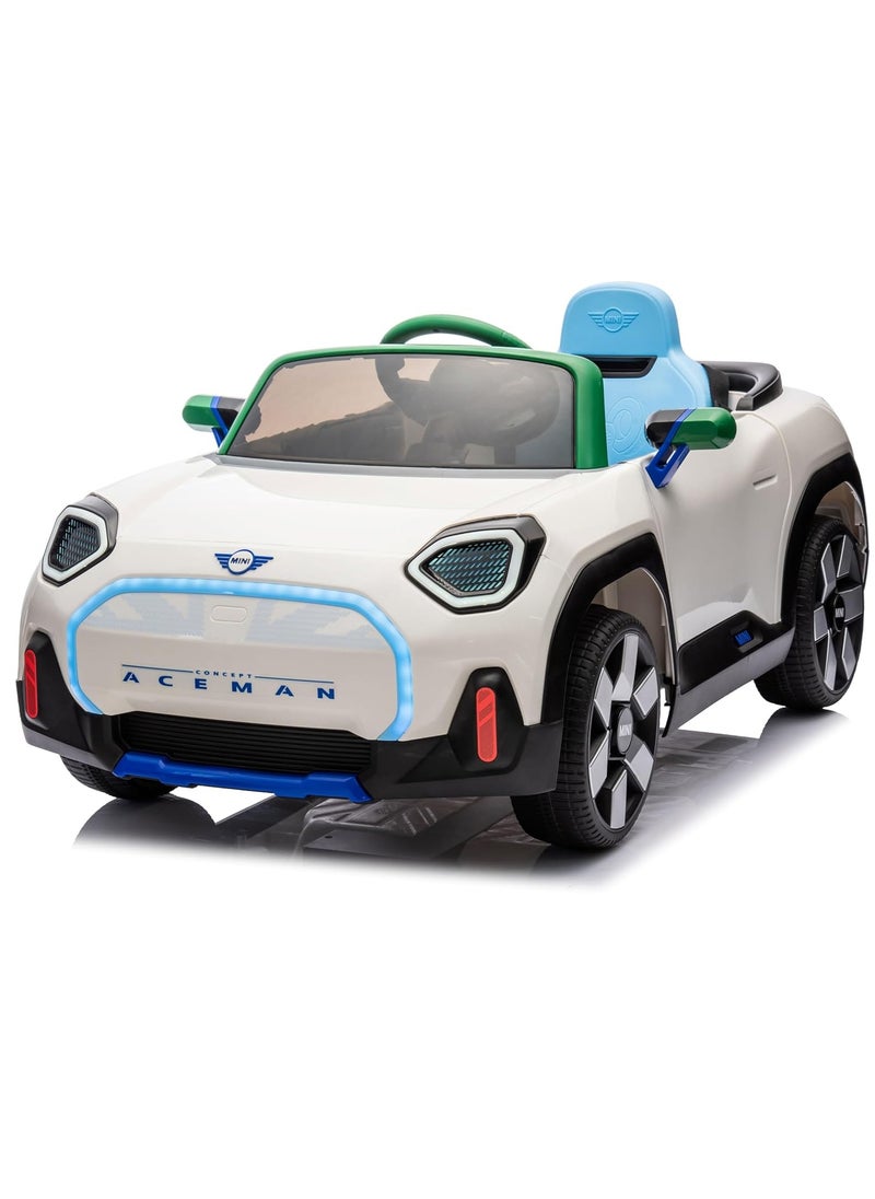 Mini Aceman Electric Ride On Car - White LB-1688EL