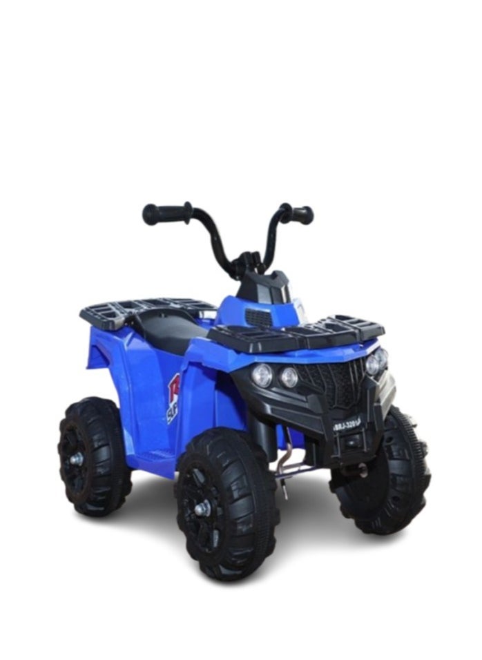 4 Wheeler for Kids Quad, Powerful Battery Operated Electric Motorbike, Toddler Ride on Electric Car for Kids Age up 3 Blue