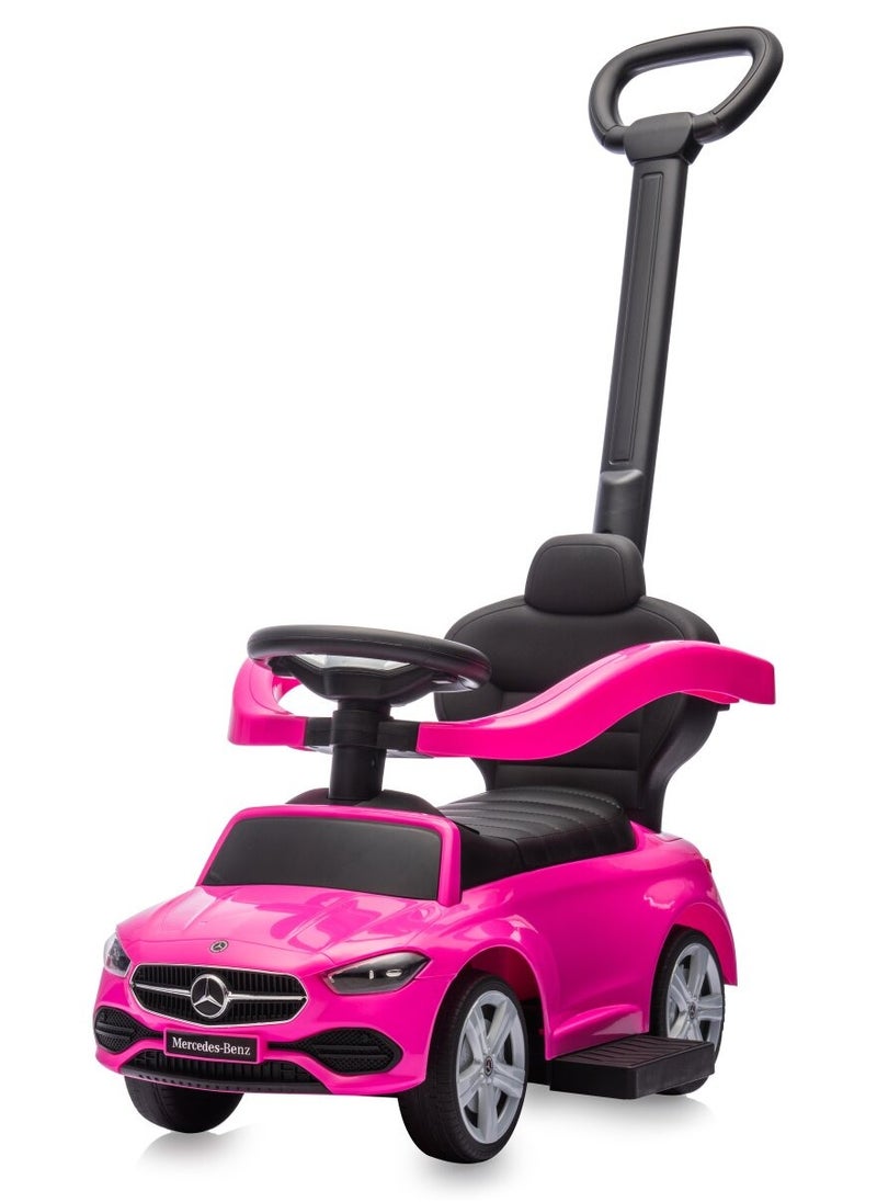 Mercedes-Benz C-Class Pushing Car - Pink