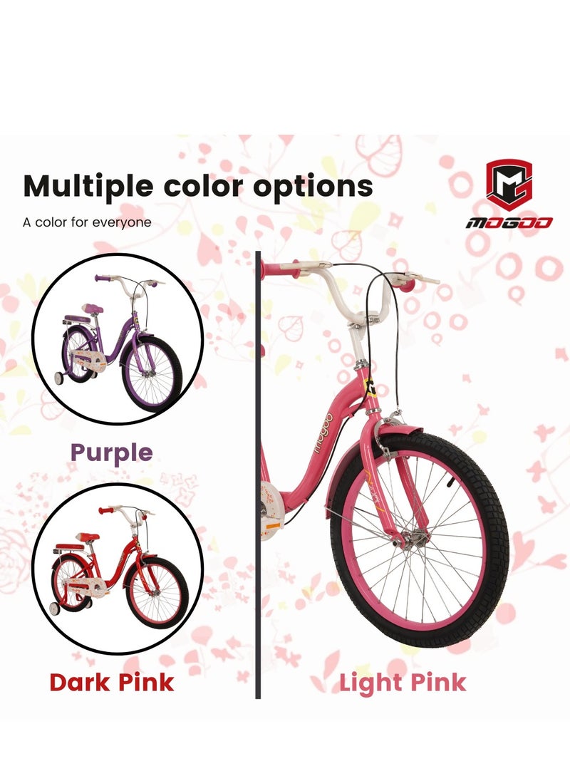 Mogoo - Joy Girls Bike 16 inch - Light Pink