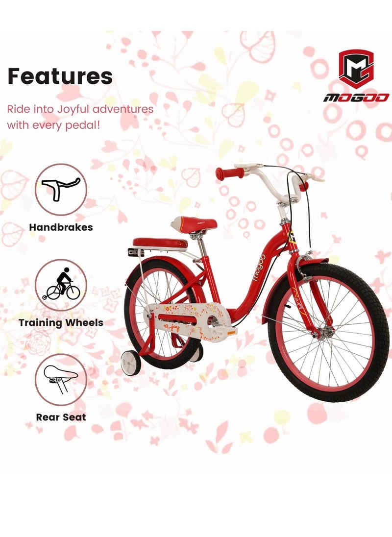 Mogoo - Joy Girls Bike 16 inch - Light Pink