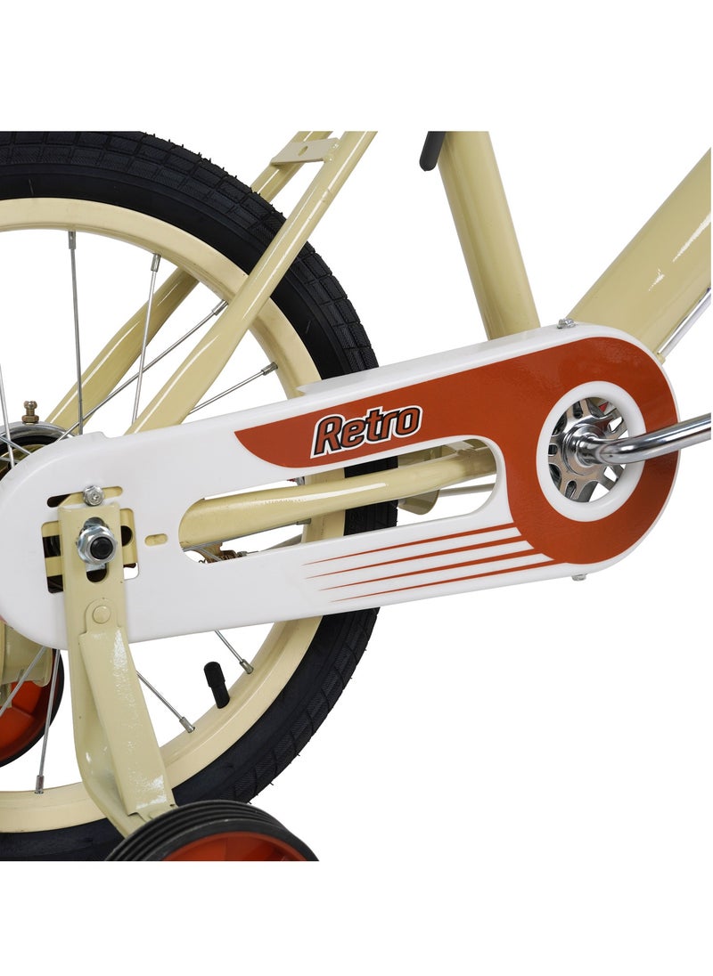 Mogoo - Retro Kids Bike 12 inch - Beige