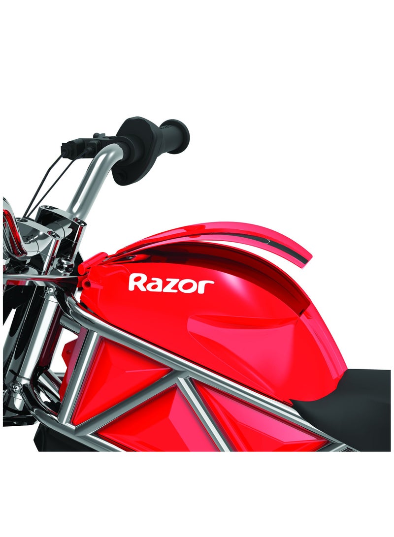 Razor Street Bike RSF350 22km/h | Motor Bike | Kids Ages 13 Years+ | With up to 30 minutes of Continuous Use Red 109x33x63cm
