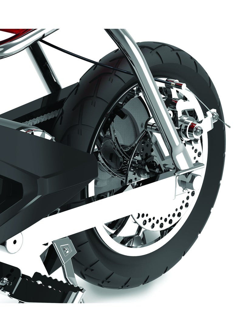 Razor Street Bike RSF350 22km/h | Motor Bike | Kids Ages 13 Years+ | With up to 30 minutes of Continuous Use Red 109x33x63cm