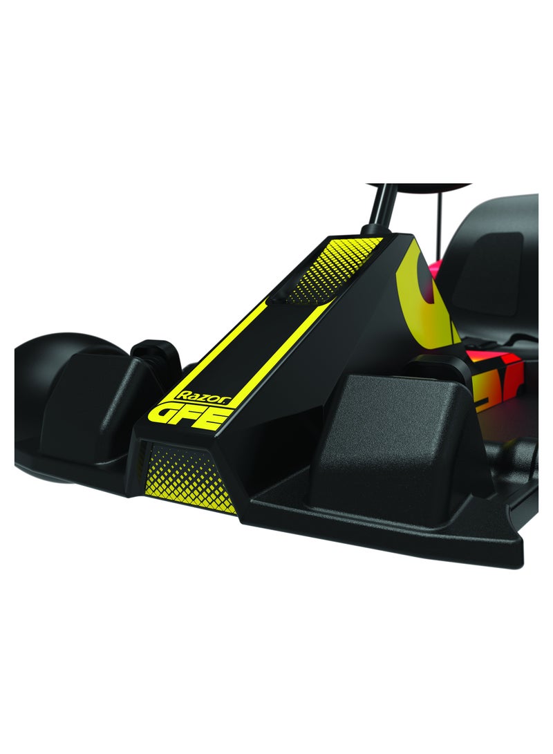 Razor Ground Force Elite Black/Red 22.5km/h | Electric Go-Karts | Kids Ages 13 Years+ | With up to 40 minutes of Continuous Use Multicolour 108x76.5x32cm