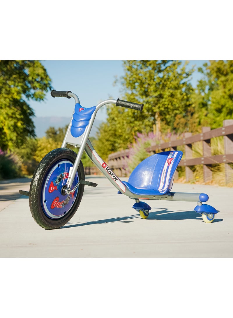 Razor RipRider 360 Blue | 360 degrees of ultimate spinning action |Drifting Trike | Kids Ages 5 Years+ 62x25.5x46.5cm