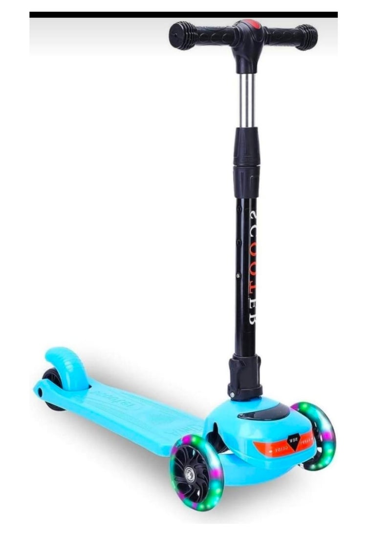 Kids Scooter with Light Up Wheels, Fun & Safe Ride for Children