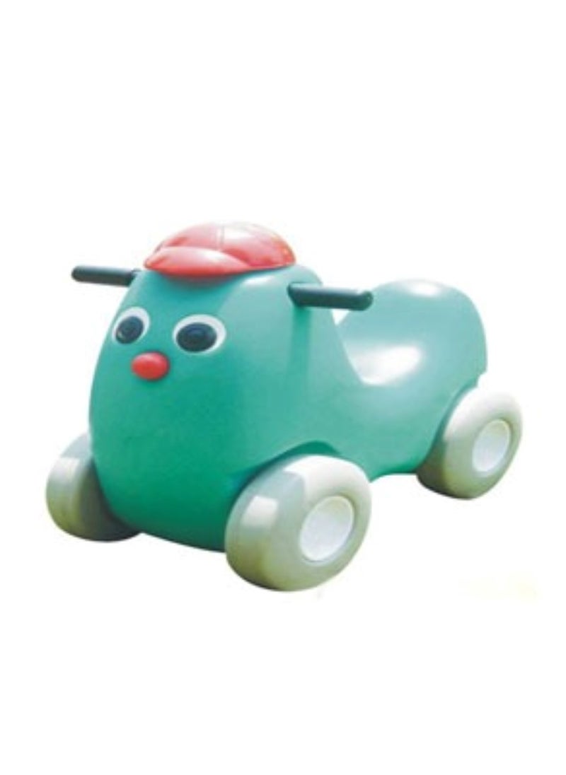 Indoor Mini Dog-Themed Plastic Ride-On Car for Kids