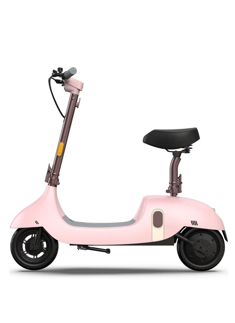 Electric Scooter with Seat - Pink