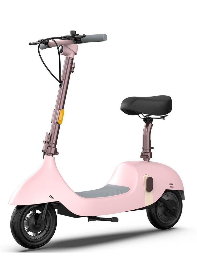 Electric Scooter with Seat - Pink