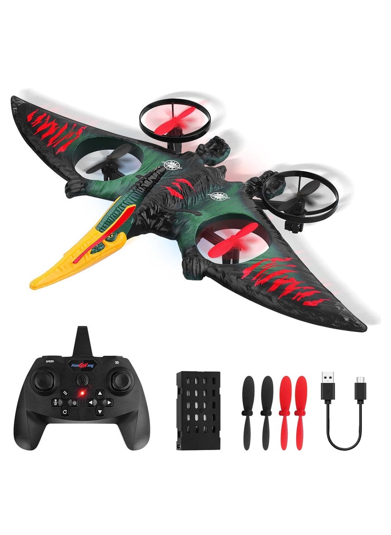 RC Aeroplane 2.4GHz Remote Controlled L0713 Quadcopter – Floating Fighter Aircraft, RTF for Beginners, Children & Adults, USB Charging, Green Color, Easy-to-Fly Remote Control Airplane, Ideal Gift for All Ages