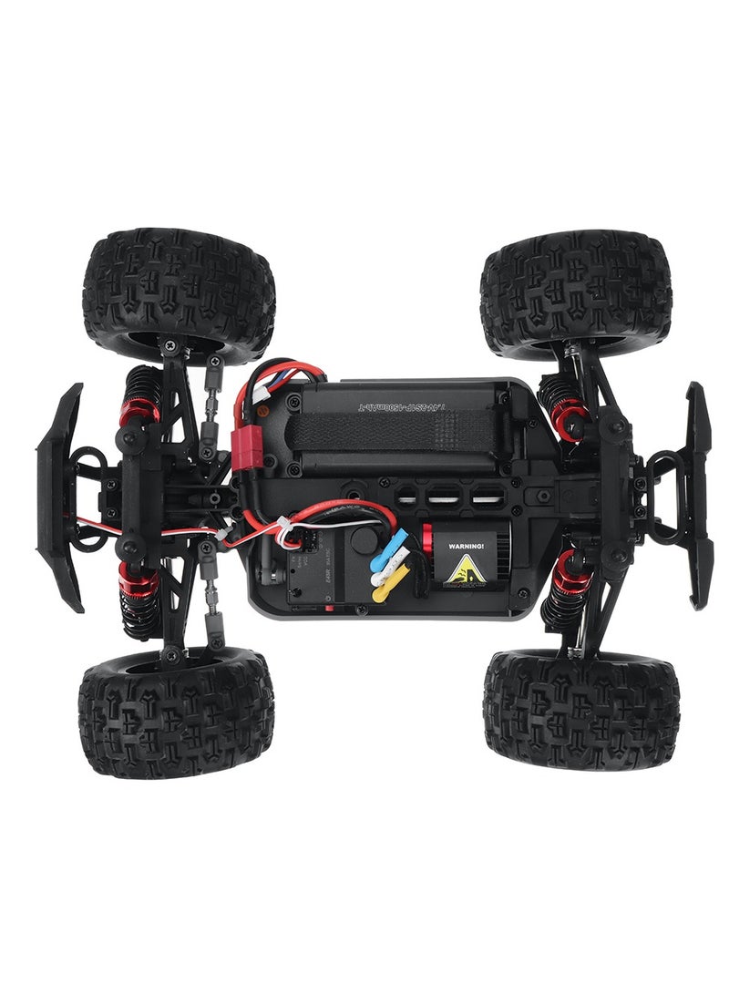 MJX MEW4 M163 1/16 Scale 4WD RC Car Brushless High Speed Off Road, 55KMH Fast RC Truck for Adults with 2.4GHz RC Transmitter - Remote Control Car, RC Car, RC Monster Truck 1/16