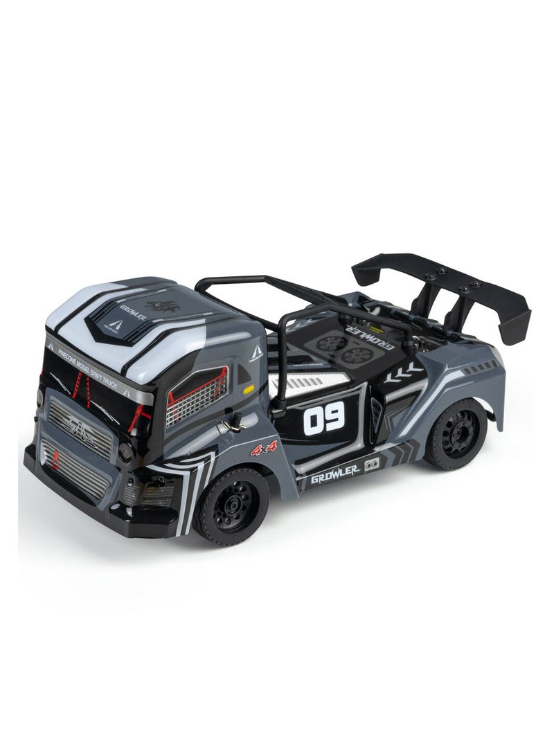 SG-16091/16 Scale 2.4G 4WD Flat Drift RC Car Truck Remote Control Car 35km/h High Speed With LED Lights