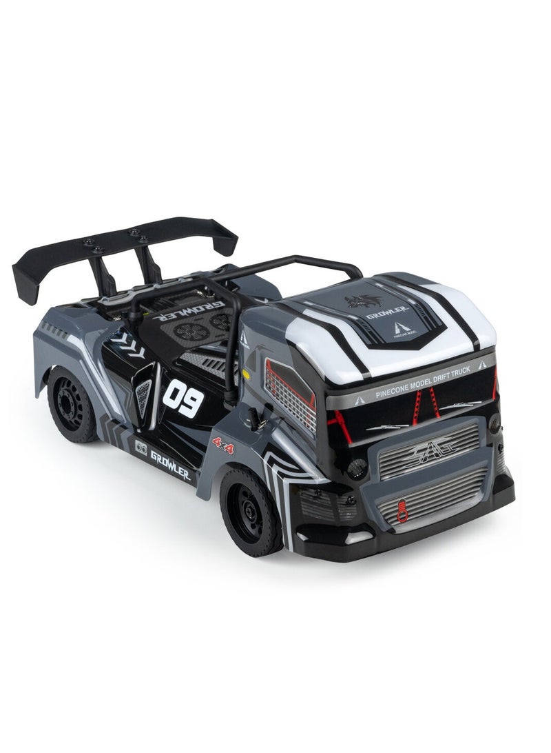 SG-16091/16 Scale 2.4G 4WD Flat Drift RC Car Truck Remote Control Car 35km/h High Speed With LED Lights