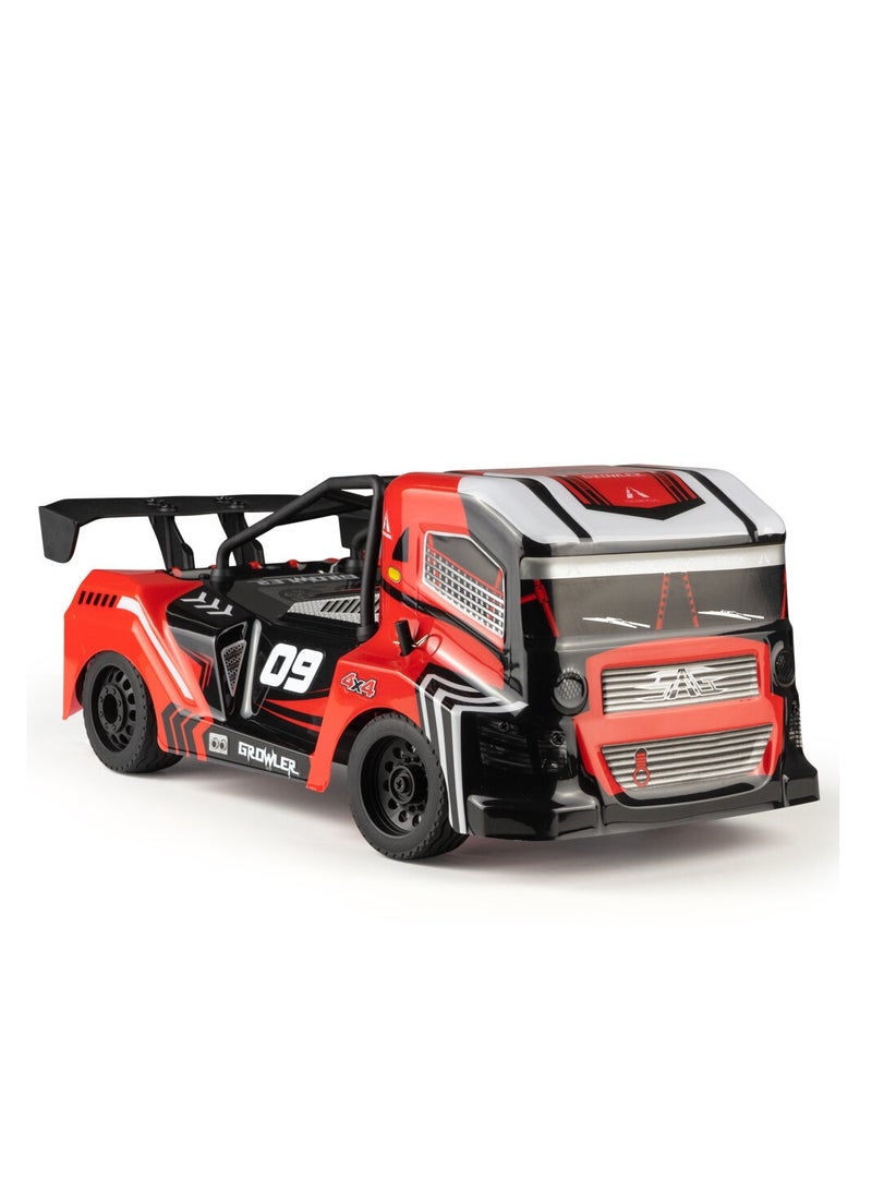 SG-16091/16 Scale 2.4G 4WD Flat Drift RC Car Truck Remote Control Car 35km/h High Speed With LED Lights