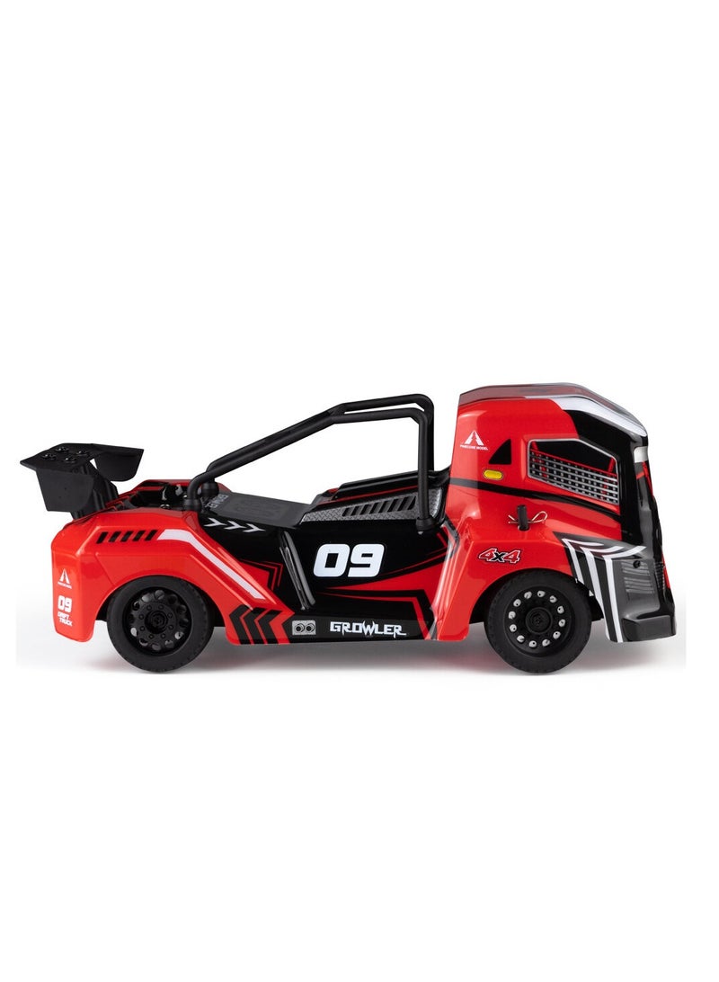 SG-16091/16 Scale 2.4G 4WD Flat Drift RC Car Truck Remote Control Car 35km/h High Speed With LED Lights
