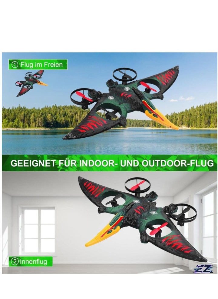 RC Aeroplane 2.4GHz Remote Control L0713 Quadcopter – Floating Fighter Aircraft RTF for Beginners, Kids & Adults, USB Charging, Green – Easy to Fly, Durable & Fun – Perfect Outdoor Toy for Family Entertainment, Gifts & Adventures