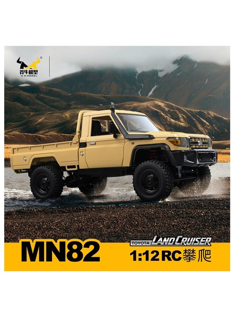 Mytoys 1/12 RC Crawler, Remote Control Pickup Car 4WD Land Cruiser Off Road for Adults with Proportional Throttle Steering 280 Brushed Motor All Terrain Remote Control Car RTR with Headlights