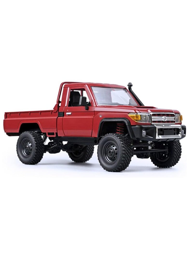 Mytoys 1/12 RC Crawler, Remote Control Pickup Car 4WD Land Cruiser Off Road for Adults with Proportional Throttle Steering 280 Brushed Motor All Terrain Remote Control Car RTR with Headlights