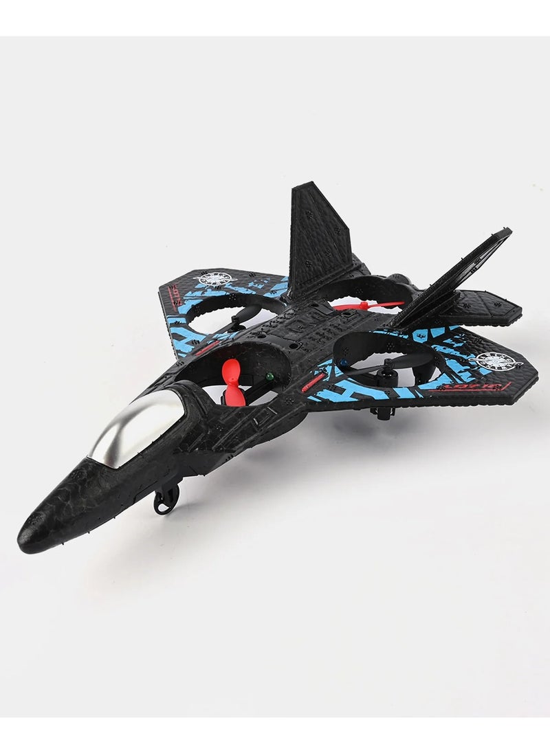 RC Aeroplane 2.4GHz Remote Control L0712 Quadcopter Floating Fighter Plane – RTF Airplane Toy with Colored Lights and USB Charging, Ideal for Beginners, Kids, and Adults