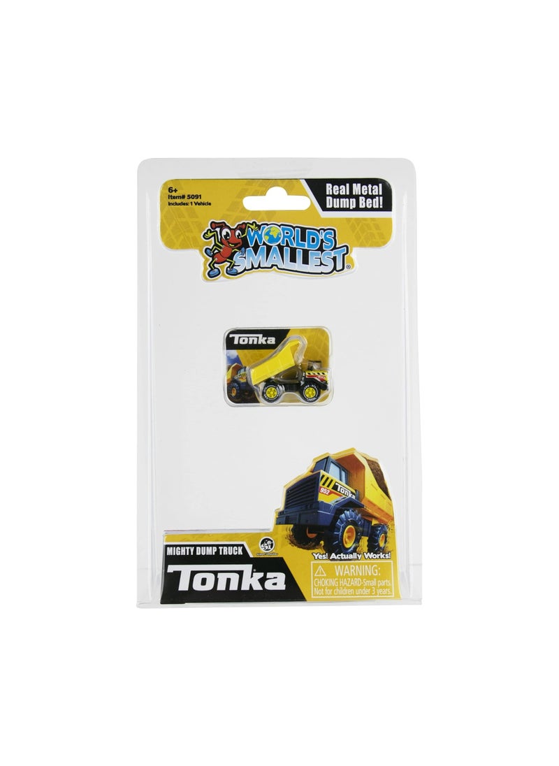 Worlds Smallest Tonka Dump Truck