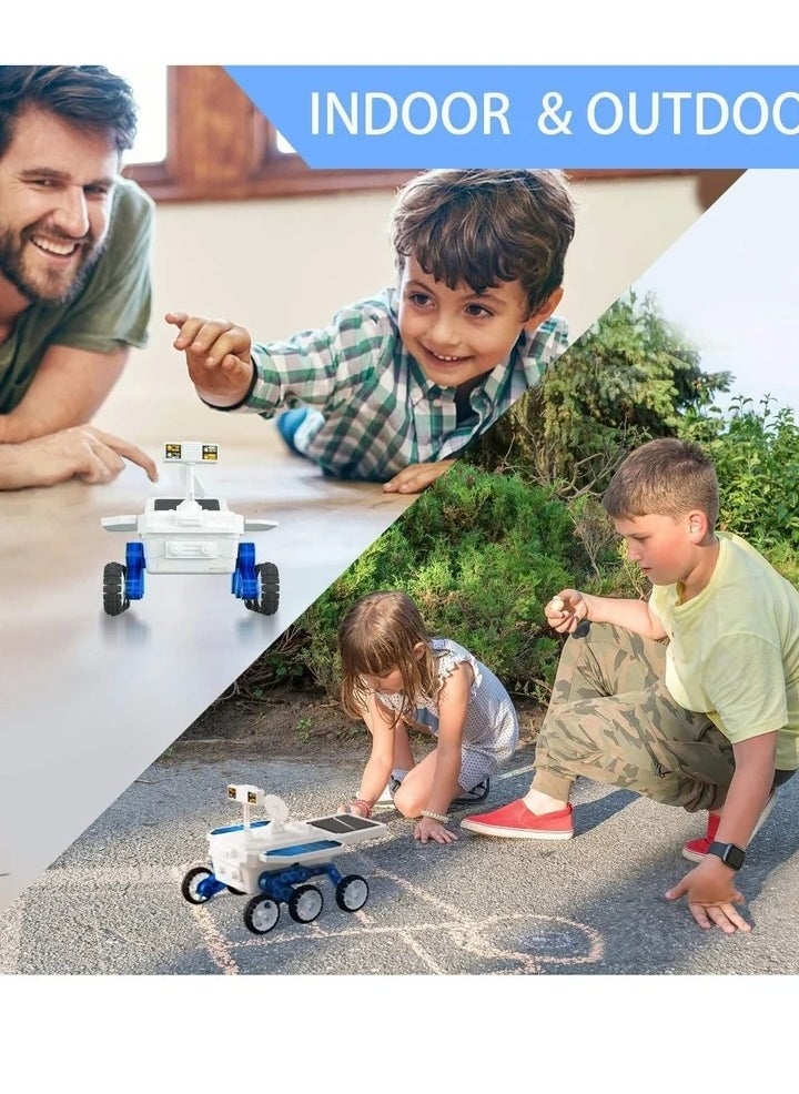 Space Toys Projects for Kids Ages 8-12+, DIY Solar Power Mars Rover Car, Science Experiment Robot Engineering Building Kits, Educational Birthday Gifts for 6-14 Year Old