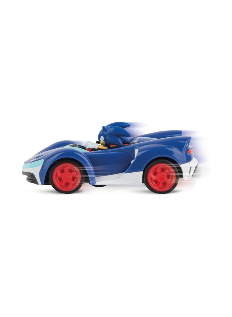 Sonic Racing Mini Tails Remote Control Car | For RC Cars |1:43 Scale | Remote Controlled Vehicle | Compatible with Select Carrera Models
