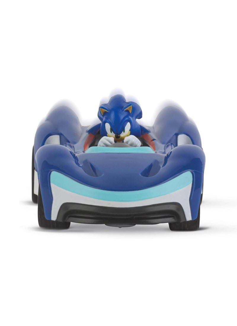 Sonic Racing Mini Tails Remote Control Car | For RC Cars |1:43 Scale | Remote Controlled Vehicle | Compatible with Select Carrera Models