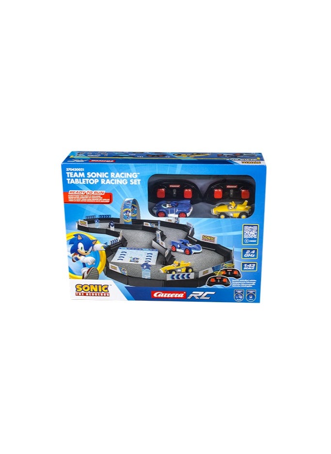 Carrera Team Sonic Racing Tabletop Racing Set