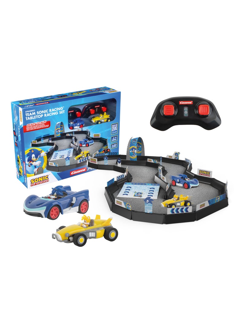 Carrera Team Sonic Racing Tabletop Racing Set