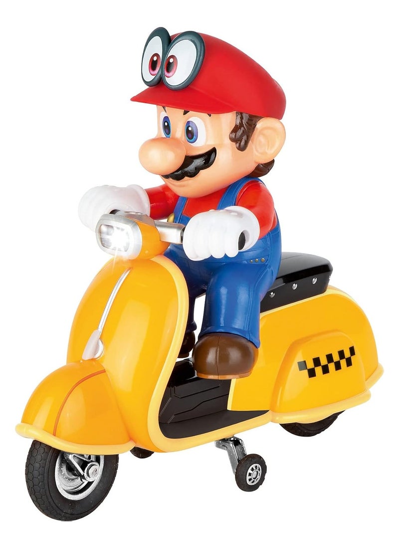 Carrera RC Super Mario Odyssey Scooter | Multicolored | Remote-Controlled Scooter for Kids & Adults | Officially Licensed Nintendo Toy