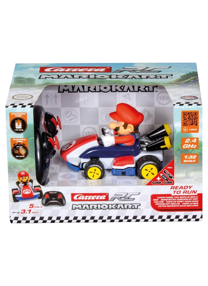 Carrera RC Mario Kart Race Kart | 2.4GHz Remote-Controlled Mario Vehicle | Official Nintendo Design | Perfect for Kids, Adults & Collectors