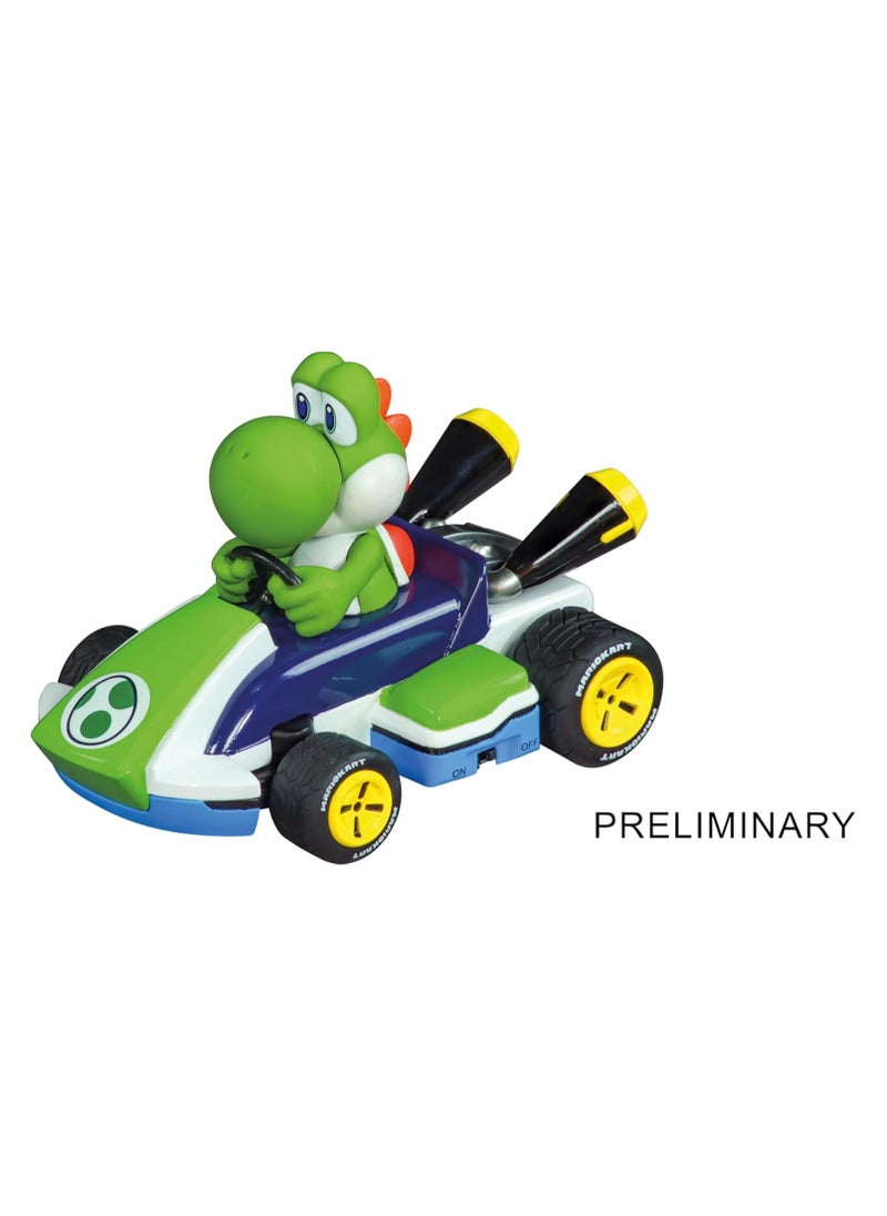 Carrera RC Mario Kart Race Kart | 2.4GHz Remote-Controlled Yoshi Vehicle | Authentic Nintendo Design | Fun Racing Toy for All Ages