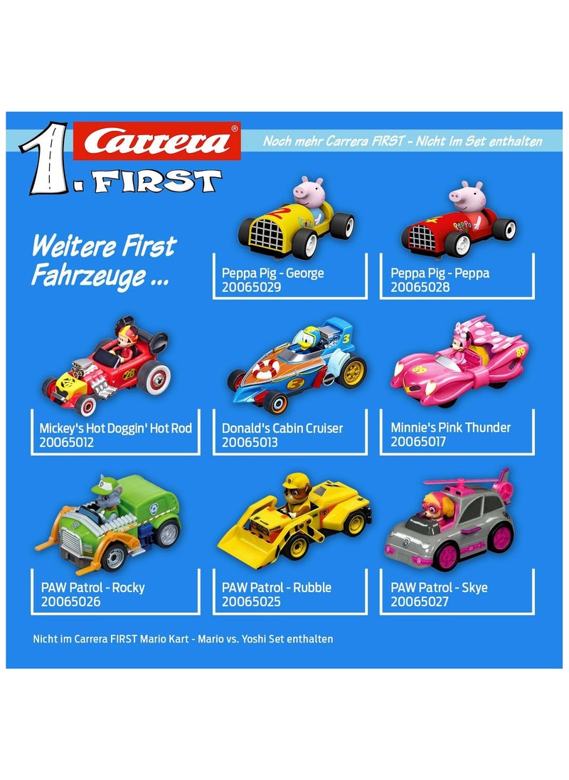 Carrera First Mario Kart | Beginner-Friendly Electric Race Track Set | Fun & Easy Racing for Kids | Official Nintendo Licensed Toy