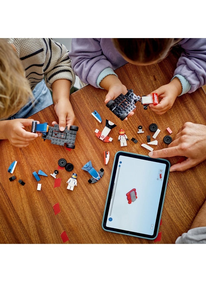 LEGO City F1 Williams Racing & Haas F1 Race Cars 60464 Building Set (92 Pieces)