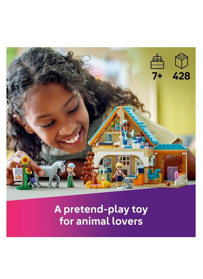 LEGO Friends Horse And Pet Vet Clinic Building Toy Set 42651
