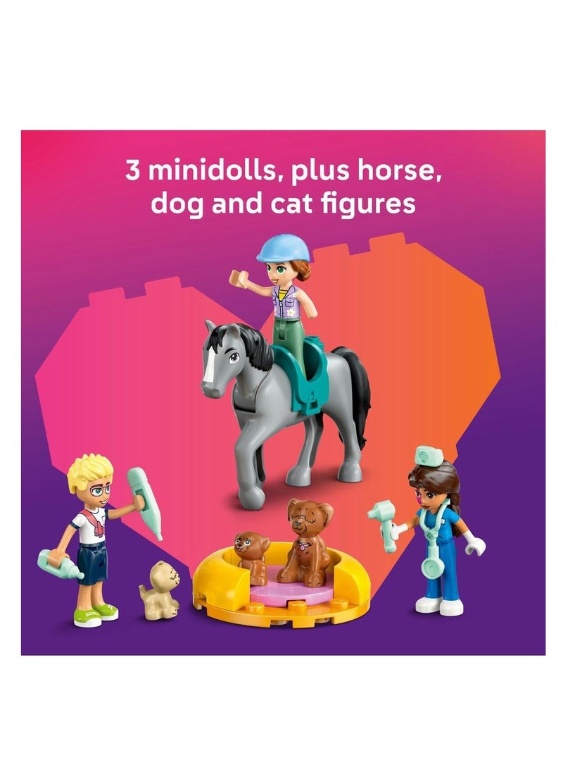 LEGO Friends Horse And Pet Vet Clinic Building Toy Set 42651