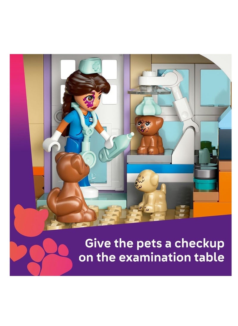 LEGO Friends Horse And Pet Vet Clinic Building Toy Set 42651