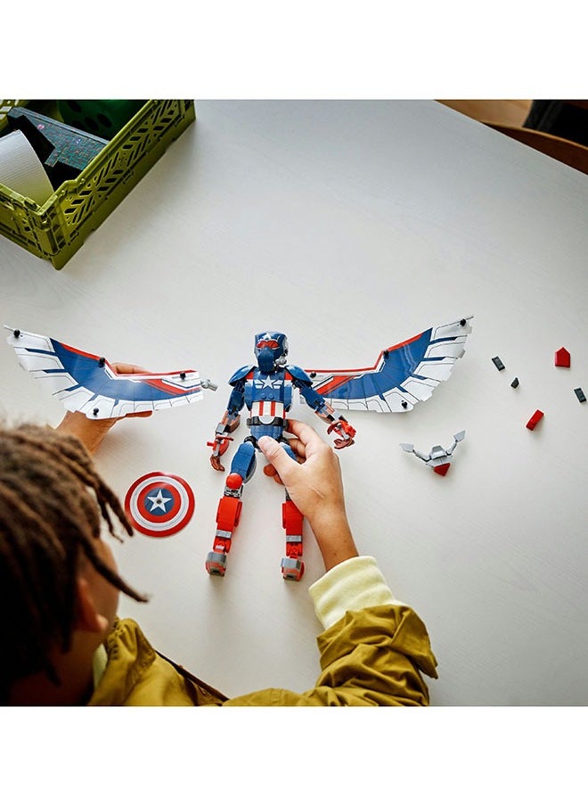 Marvel New Captain America vs. Red Hulk Battle Construction Figure 76292