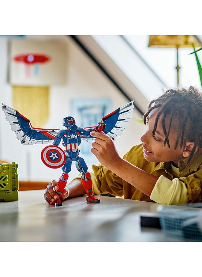 Marvel New Captain America vs. Red Hulk Battle Construction Figure 76292