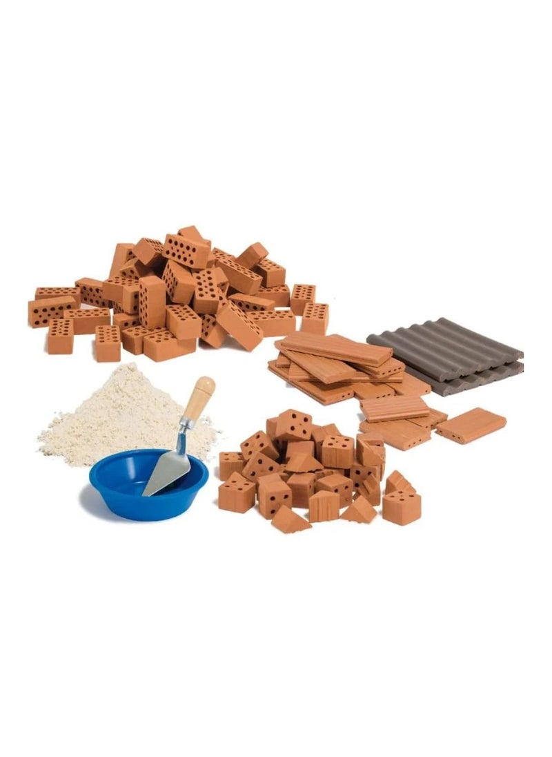 Brick Construction Toy - TEI 1530 - Accessory Set Stone Building Kit - 6+ Years - 100pcs
