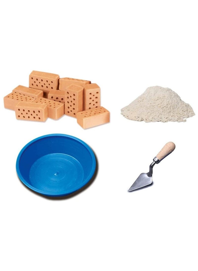 Brick Construction Toy Set - TEI 4030 - Water Mill Set Stone Building Kit - 6+ Years - 60pcs