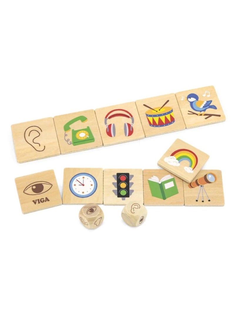 Learning Senses Puzzle Set Age 3+