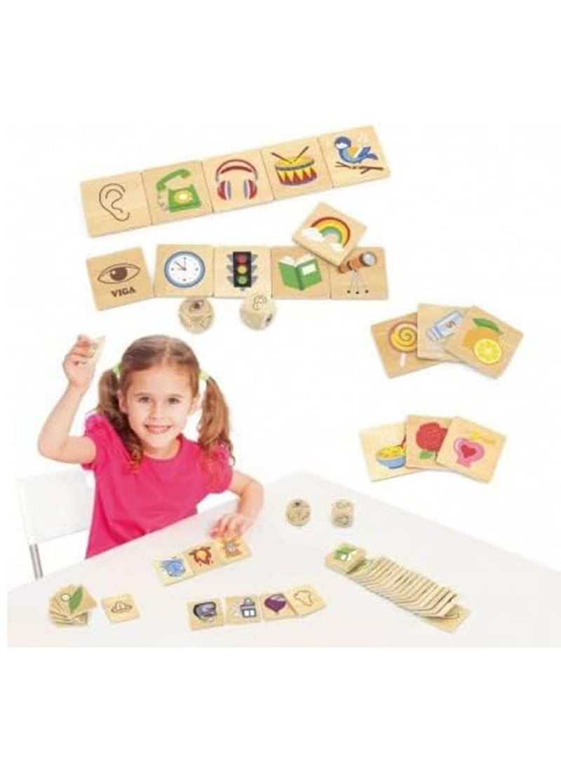 Learning Senses Puzzle Set Age 3+