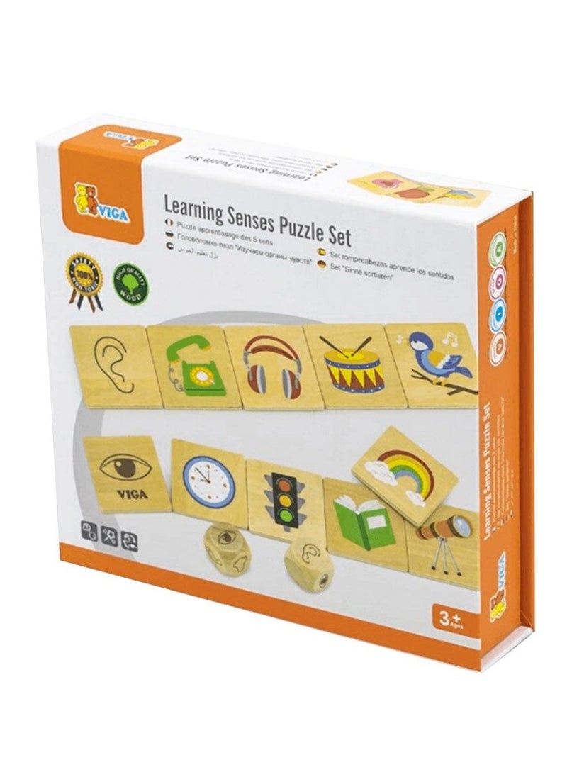 Learning Senses Puzzle Set Age 3+