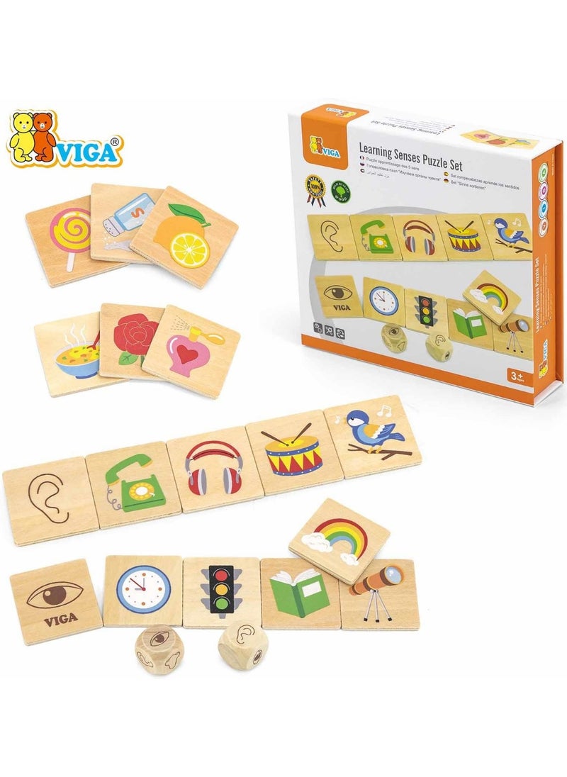 Learning Senses Puzzle Set Age 3+