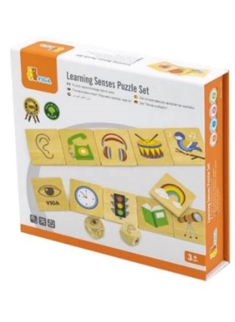 Learning Senses Puzzle Set Age 3+
